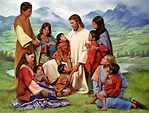 Del Parson, artist ~ Jesus & children | Jesus pictures, Lds art, Jesus