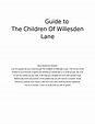 Student Guide to The Children of Willesden Lane by Rachel Benjamin