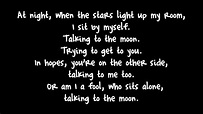 Bruno Mars Talking To The Moon Lyrics HD - YouTube