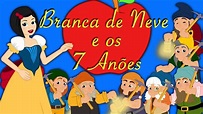 Branca de Neve e os 7 Anões em Português - Historia completa - Desenho ...