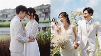 蕭正楠黃翠如結婚一周年峇里島補辦婚禮：下輩子我們再約定！