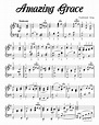 Amazing Grace Sheet Music - 15 Free PDF Printables | Printablee