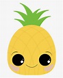 Pineapple Piña Kawaii Sticker Liz Png Pina Kawaii Pineapple - Kawaii ...
