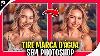 Como Tirar Marca D’agua de Fotos sem CAPCUT - YouTube