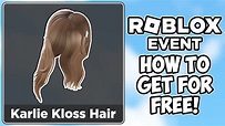 [EVENT] How to get the KARLIE KLOSS HAIR in FASHION KLOSSETTE | Roblox ...