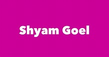 Shyam Goel - Spouse, Children, Birthday & More