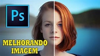 Como melhorar a imagem no Photoshop - YouTube