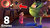 8 Errores más Increíbles de las Películas de Disney Pixar - YouTube