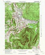 Williamstown, Massachusetts 1973 (1981) USGS Old Topo Map Reprint 7x7 ...