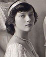 close up detail of Grand Duchess Tatiana Nikolaevna of Russia, a ...