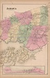 Jamaica New York Vintage Map Authentic NYC Decor Ideas History - Etsy