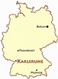 Karlsruhe Karte