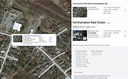 An image of the Zillow page for one home in our study, showing a bird's ...