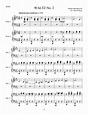 Waltz No. 2 Piano Duet Sheet music for Piano (Solo) | Musescore.com
