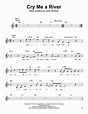 Cry Me A River Partitions | Michael Bublé | Pro Vocal