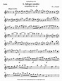 Symphony No. 40 (I. Allegro molto) by Mozart. Free sheet music for ...