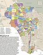 Los Angeles zoning map - City of Los Angeles zoning map (Kalifornien - USA)