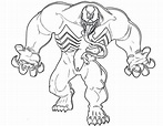 Dibujos de Venom para colorear - Colorear24.com