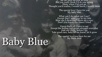 Badfinger - Baby Blue (Lyric Video)[HQ Audio] - YouTube