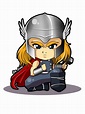 Thor by JoeLeon Marvel Cartoon Drawings, Avengers Cartoon, Thor Comic ...