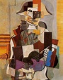 picasso kubismus kunstwerk Harlequin Kunst Picasso, Art Picasso, Picasso Paintings, Georges ...