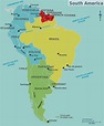 Map Of South America With Capitals - vrogue.co
