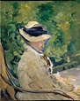 Edouard Manet | Madame Manet (Suzanne Leenhoff, 1829–1906) at Bellevue ...