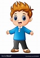 illustration of Cute little boy cartoon. Download a Free Preview or ...