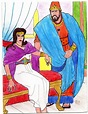 El Rey Acab y la reina Jezabel | Histórias bíblicas, Artesanato dia das ...