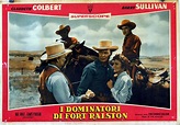 "I DOMINATORI DI FORT RALSTON" MOVIE POSTER - "TEXAS LADY" MOVIE POSTER