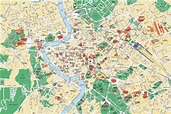 Mapa De Roma Com Pontos Turisticos | Mapa
