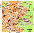 10 Top-Rated Tourist Attractions in Granada | PlanetWare | Tourist map ...