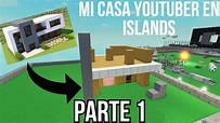 CONSTRUYENDO MI CASA EN ISLANDS/SKYBLOCK ROBLOX - YouTube