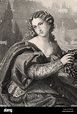 Leonore d ' Este, 1515-1575, in dem Stück Torquato Tasso von Johann ...