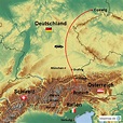 StepMap - Südtirol - Bruneck - Landkarte für Deutschland