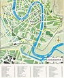 Mapa turistico de Verona, Itália; Guia Turistico