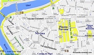 Piazza Navona Hotels Street Maps Pantheon Sights Transport