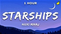 Nicki Minaj - Starships (Lyrics) - YouTube