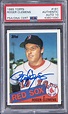 Lot Detail - 1985 Topps #181 Roger Clemens Signed Rookie Card - PSA ...