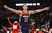 Kyle Kuzma Embraced A Fan In Japan Who Wore His Iconic Pink Sweater ...
