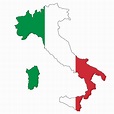 karte flagge italien - Tanken.de