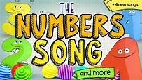 The Numbers Song and More 😀 Counting and learning songs for kids - YouTube