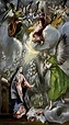 El Greco The annunciation | Spanish art, El greco paintings, El greco