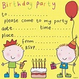 FREE Birthday Party Invites for Kids | FREE Printable Birthday ...