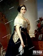 Portrait of Adelaide of Austria (Milan, 1822-Turin, 1855), Archduchess ...
