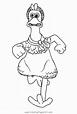 Chicken Run 2 Coloring Page for Kids - Free Chicken Run Printable ...