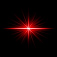 Lens Flare Red glow light ray effect illuminated 4939946 Vector Art at ...