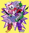 Glamrock chica and Roxy! by Niwikiwi on Newgrounds