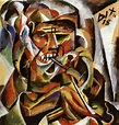 Otto Dix - Krieger mit Pfeife (1918) in 2019 | Expressionismus ...