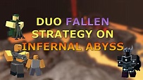 (TDS) DUO FALLEN STRATEGY ON INFERNAL ABYSS - YouTube